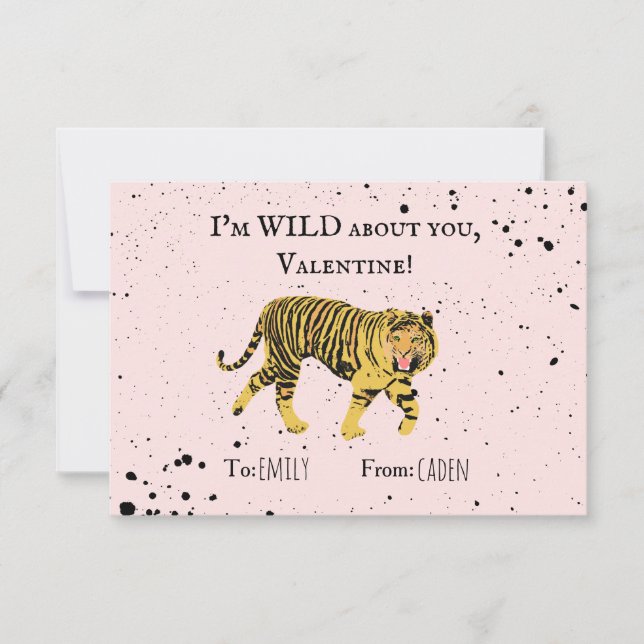 Vild om Valentine Tiger Kids Classroom (Framsida)