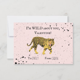 Vild om Valentine Tiger Kids Classroom