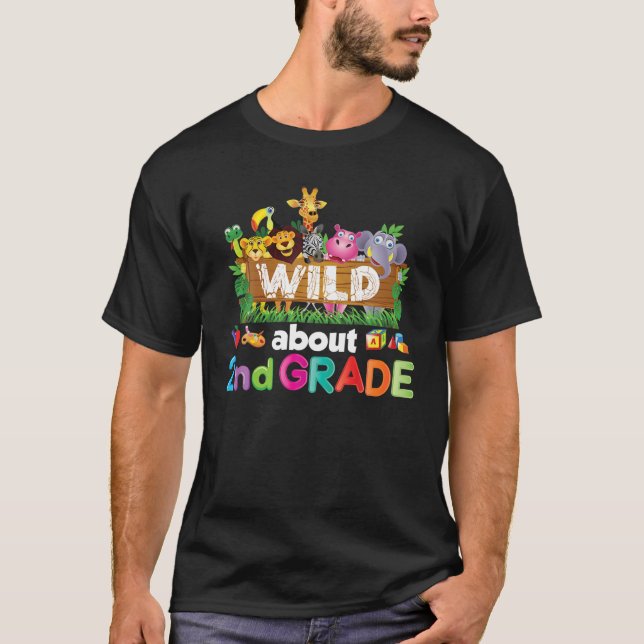 Vild omkring 2:e Klass-läraren Student bak t Shirt (Framsida)