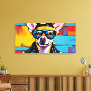 VILD ONE-CHIHUAHUA 4 CANVASTRYCK