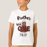 Vild ONE Play Bear Brother of the Birthday T Shirt<br><div class="desc">När du handlar på Graphic Kärlek Shop stöder du småföretag! Och ja,  jag dansar lycklig när jag får din beställning.) Tack! - Samantha Find more Graphic Kärlek Shop-design på: Facebook.com/GraphicLoveShop Använda #GraphicLoveShop on social media Copyright © Graphic Kärlek Shop</div>