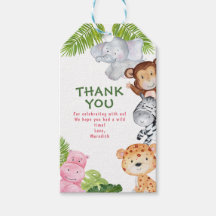 Vild ONE Safari 1st Birthday Gift Märkre