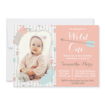 Vild One Tribal Girl First Birthday Rosa Photo