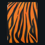 Vild Orange Black Tiger Rand Animal Print iPad Pro Skydd<br><div class="desc">Det här är på modet och trendig mönster är perfekt för snyggtens modesta. Den har en klassisk utskrift av rand med svarta och ljusa orangar med en modern tvist. Det är coola, roligt och lekfull! ***VIKTIG DESIGN-ANMÄRKNING: Om du vill ha en begäran från anpassad design, t.ex. matchande produktbegäranden, färg-ändringar, placeringsändringar...</div>