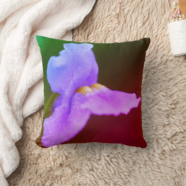 Vild Orchid Flower  Kudde (Filt)
