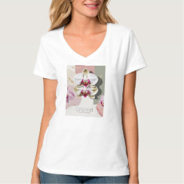 Vild Orchid T- Shirt for Women Inteckna det omanip T