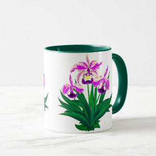 Vild Orchids - Light Lila Orchids and Foliage Mugg