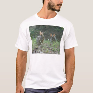 Vild Östra av kaniner Kontontail Pair Apparel Gift Tee Shirt
