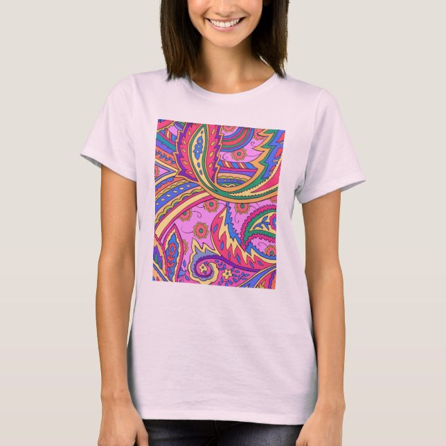 VILD PAISLEY TEE (Framsida)