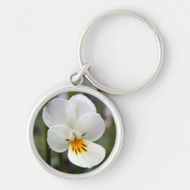 Vild Pansy Nyckelring (Framsidan)