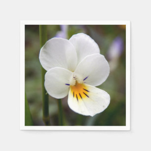 Vild Pansy Papper Napkins Pappersservett