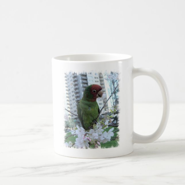 Vild Parrots of Telegraph Backe Kaffemugg (Höger)