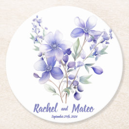 Vild Periwinkles: Personlig Bröllop Underlägg