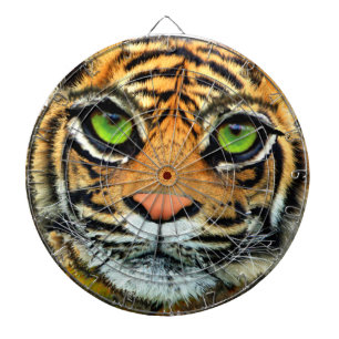 Vild pilkastningstavla för tiger darttavla