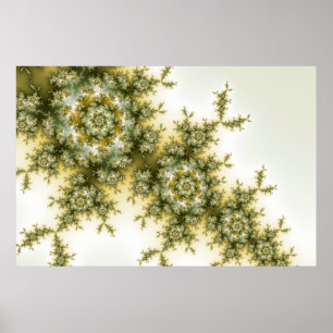 Vild Plant - Mandelbrot Fractal Art Poster
