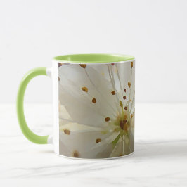 Vild Plum Blommars Impressionist Botaniskt verk Kaffemugg