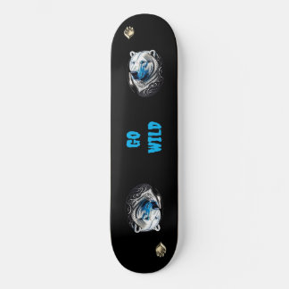 Vild Polar Bear Skateboard | Arktiska djurstyrelse
