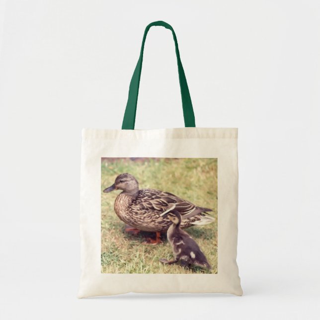 Vild Pond Anka Bag Tygkasse (Framsidan)