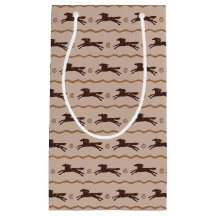 Vild Pony Galloping Horse på Tan