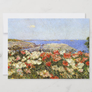 Vild Poppies på Shoals-öarna Kort