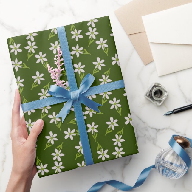 Vild Prästkrage Charm Presentpapper (Gifting)
