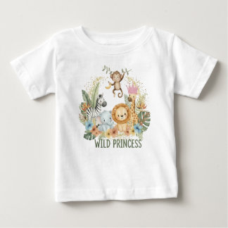 Vild prinsessa - Djungeldjur T Shirt