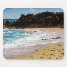 Vild Private Beach Scene Whimsical Art Musmatta