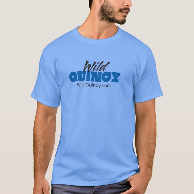Vild Quincy Basic-Logotyp T Shirt (Framsida)