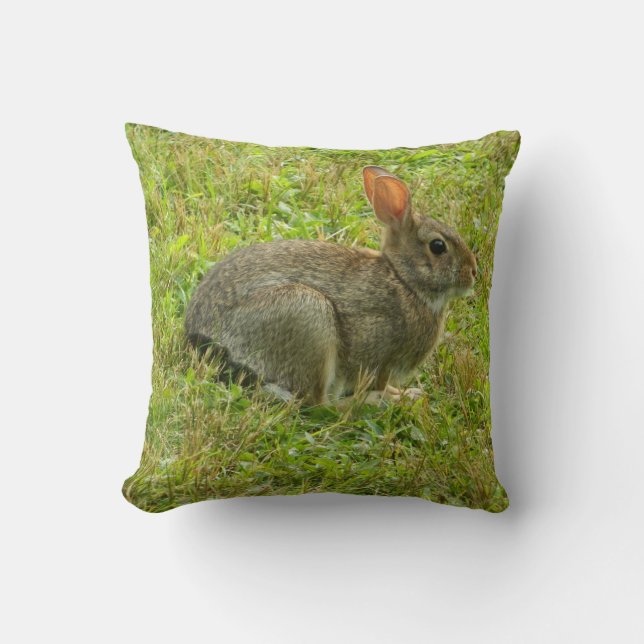 Vild Rabbit Pillow Kudde (Framsida)