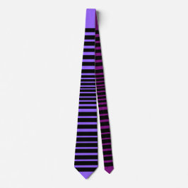 Vild Rand Tie (Lila Zebra) Slips