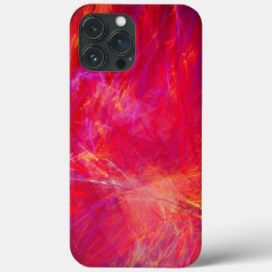 "Vild Red" - Abstrakt Fractal Flames texturerade