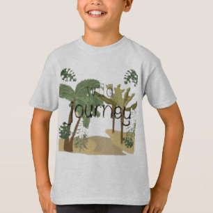 Vild Resa Tropisk Palmtree Natur Barn T-Shirt
