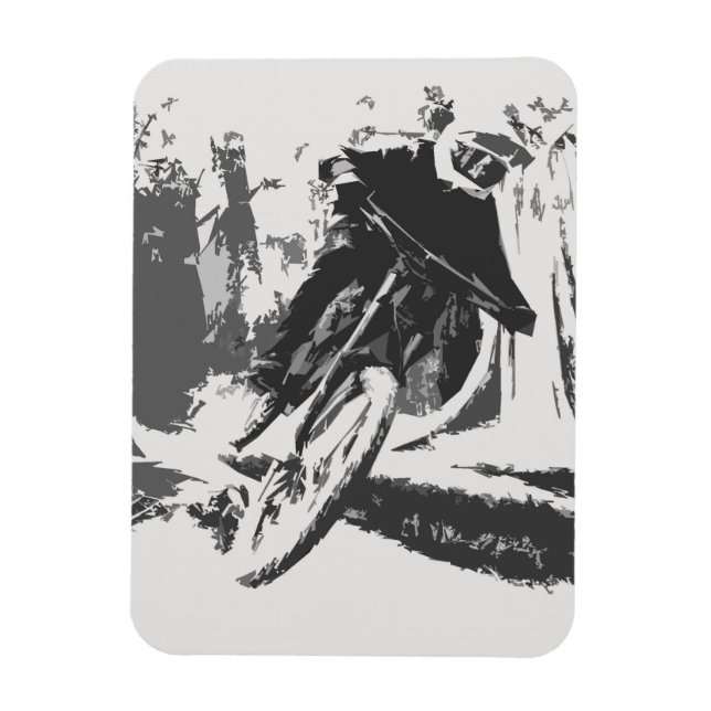 Vild Ride! - BMX Racer Magnet (Vertikal)