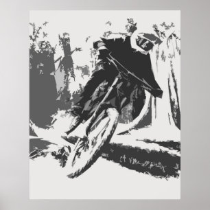 Vild Ride! - BMX Racer Poster