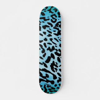 Vild Ride: Leopard Skin tryckt 7 3/4 Skateboard