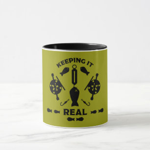 Vild River Fishing Mugg