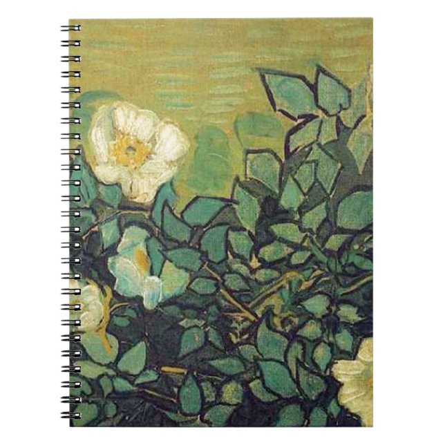 Vild Ro, 1890. Vincent van Gogh. Anteckningsbok Med Spiral (Framsidan)
