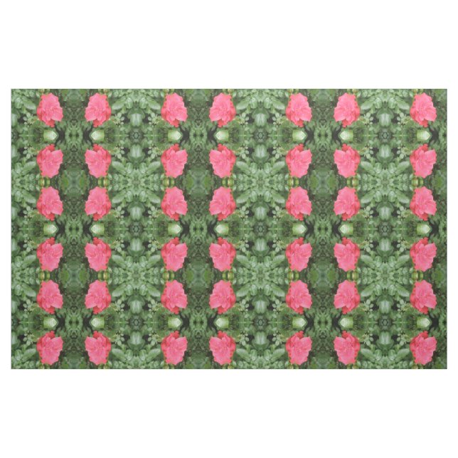 Vild Ro Blommigt Patterned Fabric Tyg (Fat Quarter)
