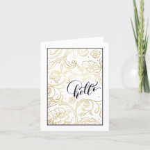 Vild-Ro-mappat gratulationskort