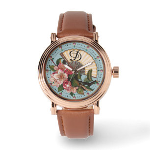 VILD RO MED FLÄKT MONOGRAM ARMBANDSUR