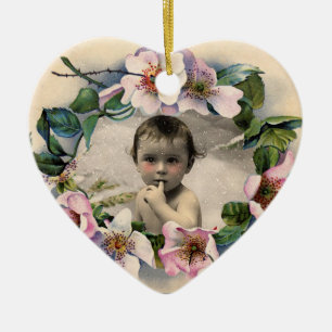 VILD RO MED GEM STONE MONOGRAM FOTOMALL JULGRANSPRYDNAD KERAMIK