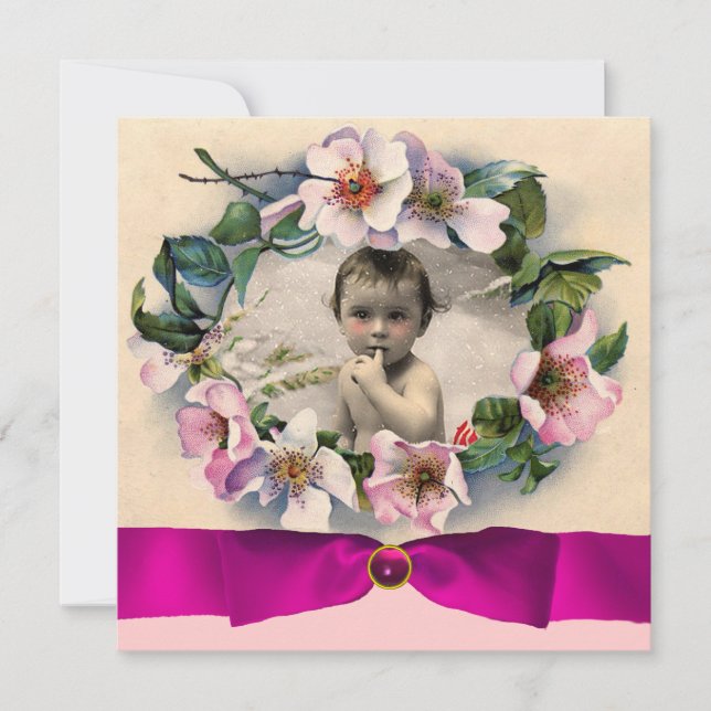 VILD RO MED ROSA RIBBON FOTOMMALL INBJUDNINGAR (Framsida)