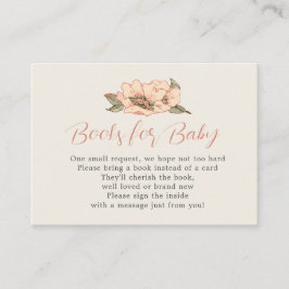 Vild Ro Rosa Bokar för babyskor Tilläggskort