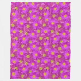 Vild Ro sjölösa Mönster Fleecefilt