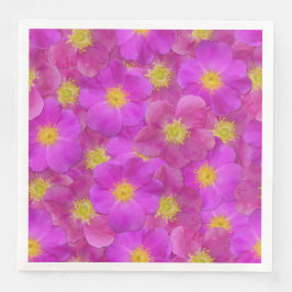 Vild Ro sjölösa Mönster Pappersservett