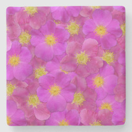 Vild Ro sjölösa Mönster Stenunderlägg