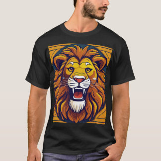 "Vild Roar: Bold Tiger Print T-Shirt" T Shirt