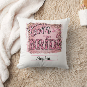Vild & Rolig Team Brud Anpassad Design Kudde
