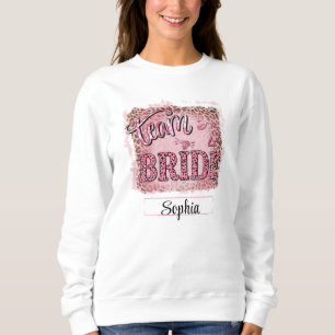 Vild & Rolig Team Brud Anpassad Design T Shirt