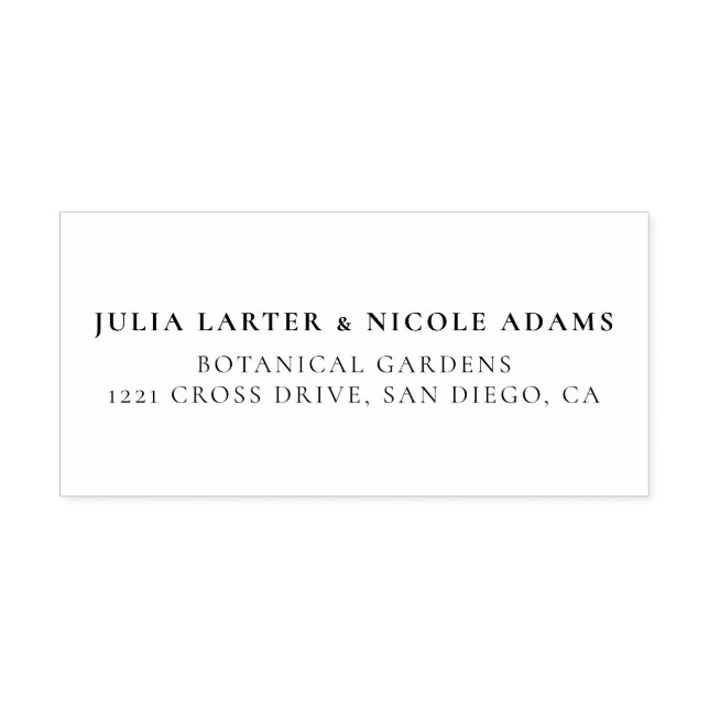 Vild Rosa Blommiga Kronblad Trädgårds Högtid Bröll Självfärgande Stämpel (Design)